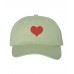 Red Heart Low Profile Dad Hat Baseball Cap  Many Styles  eb-76148811